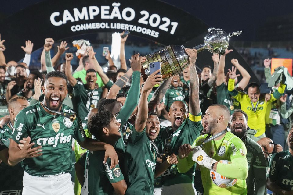 Futbalisti Palmiers oslavujú triumf v Copa Libertadores