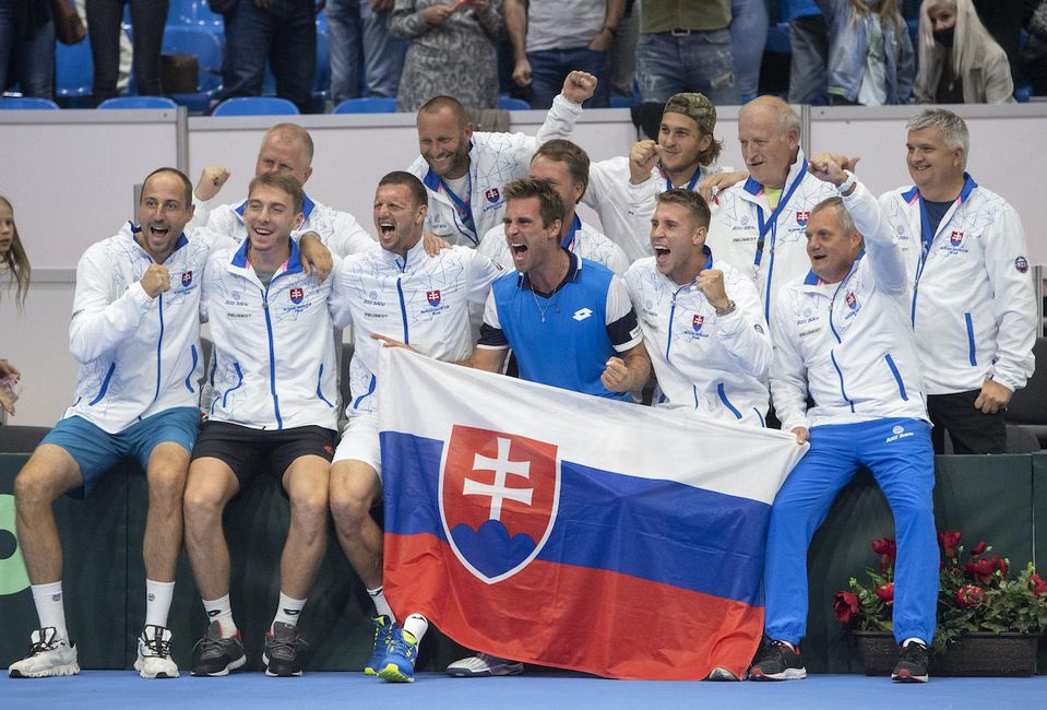 Slovenskí tenisti.
