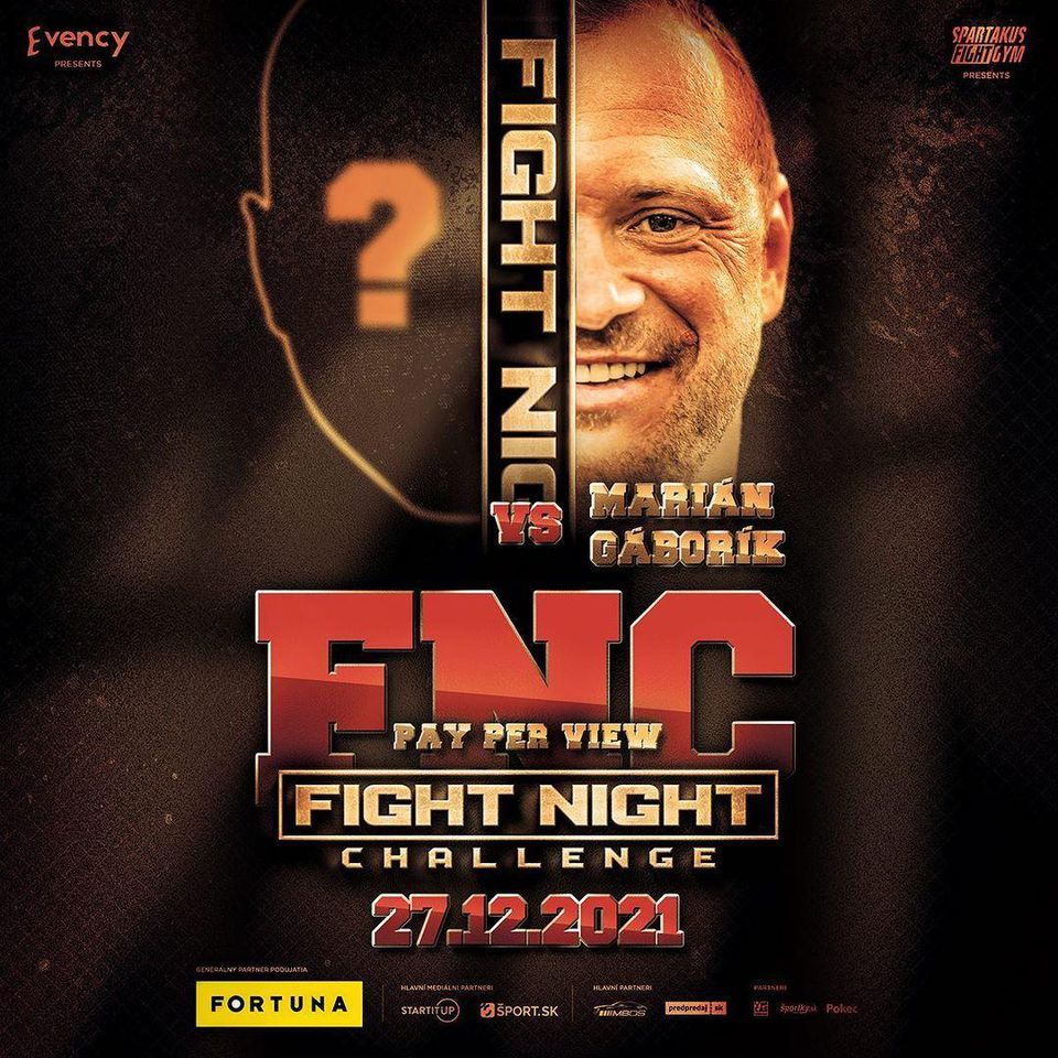 Marián Gáborík na hlavnej karte Fight Night Challenge.