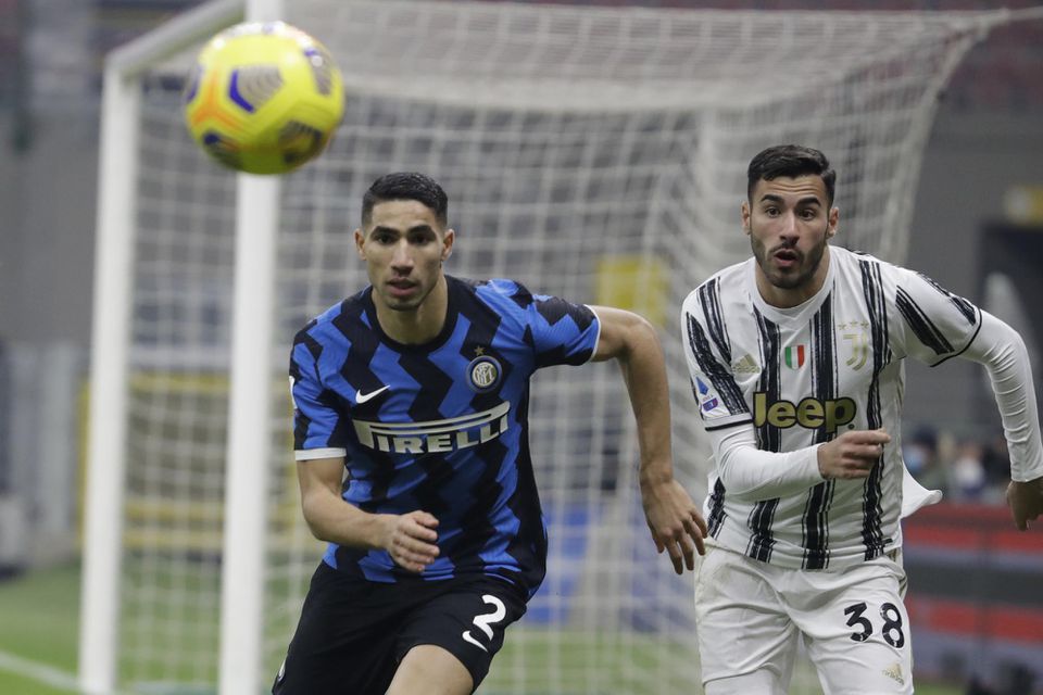 Inter Miláno - Juventus FC (Achraf Hakimi, Gianluca Frabotta)