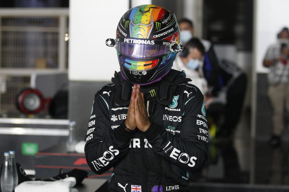 Brit Lewis Hamilton.