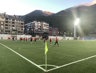 Zápas Andorra - Anglicko napriek požiaru na štadióne odohrajú