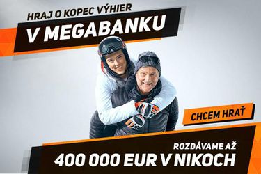 Niké už v Megabanku rozdala 120 000 € v nikoch! Od dnes hráme o ďalších 30 000 €!