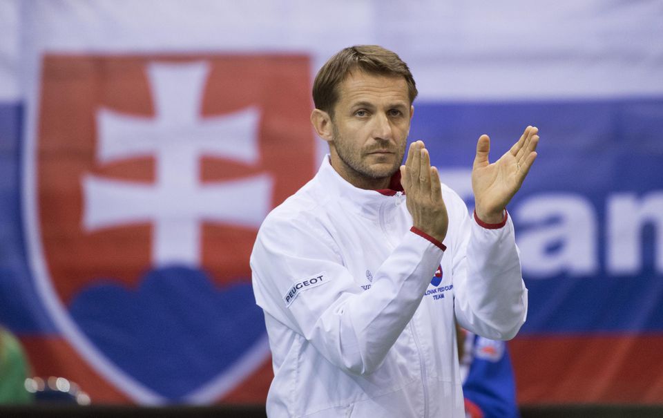Tenisový tréner Matej Lipták
