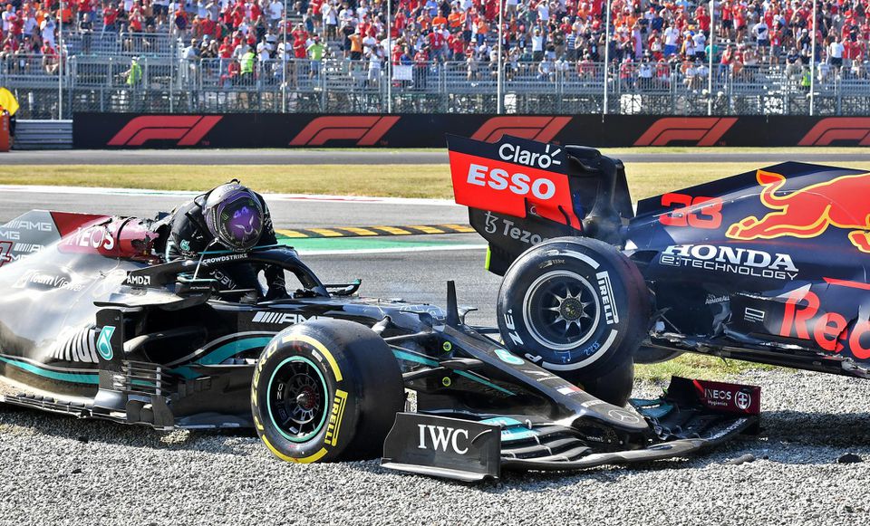 Formula 1: Veľká cena Talianska - incident Maxa Verstappena s Lewisom Hamiltonom