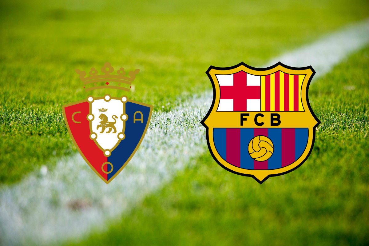 ONLINE : Club Atlético Osasuna - FC Barcelona / La Liga LIVE