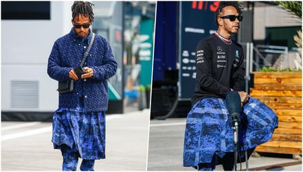 Lewis Hamilton šokoval ďalším outfitom, móda mu pomáha vypustiť paru