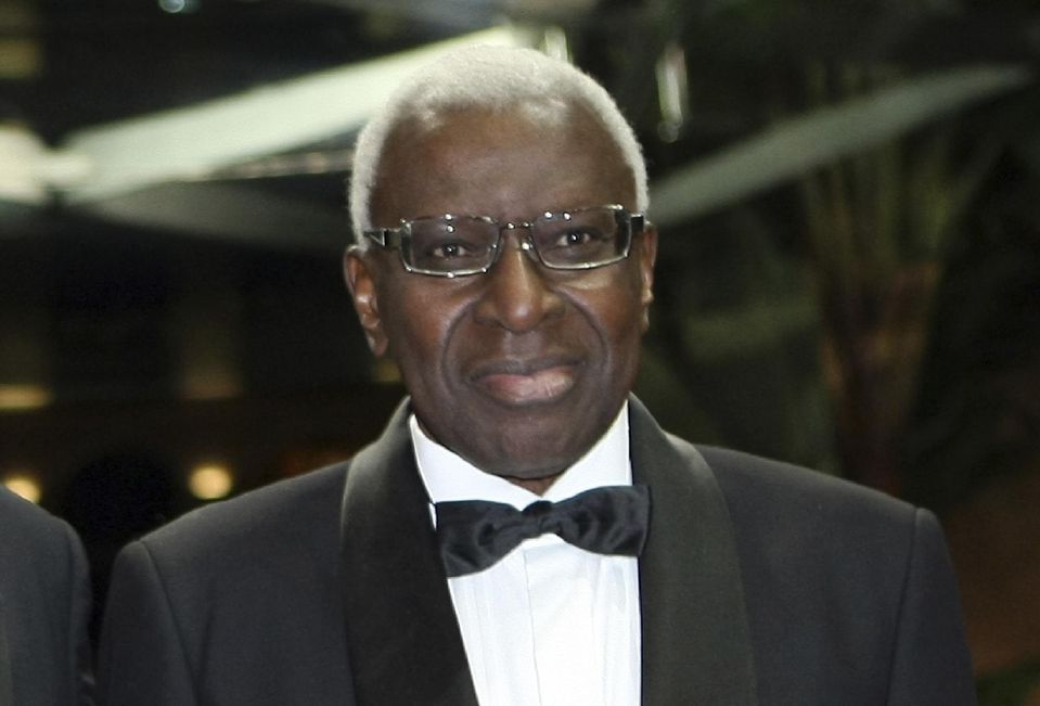 Bývalý prezident Medzinárodnej asociácie atletických federácií (IAAF) Lamine Diack.