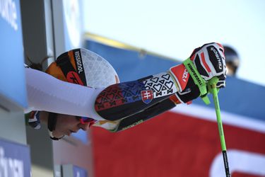Pozrite si ešte raz jazdu Petry Vlhovej v prvom kole obrovského slalomu