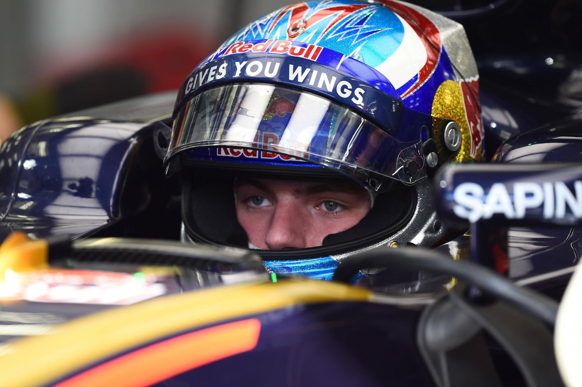 Max Verstappen ešte ako pilot Toro Rosso v roku 2015