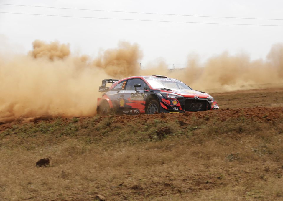 Thierry Neuville na Rely Safari