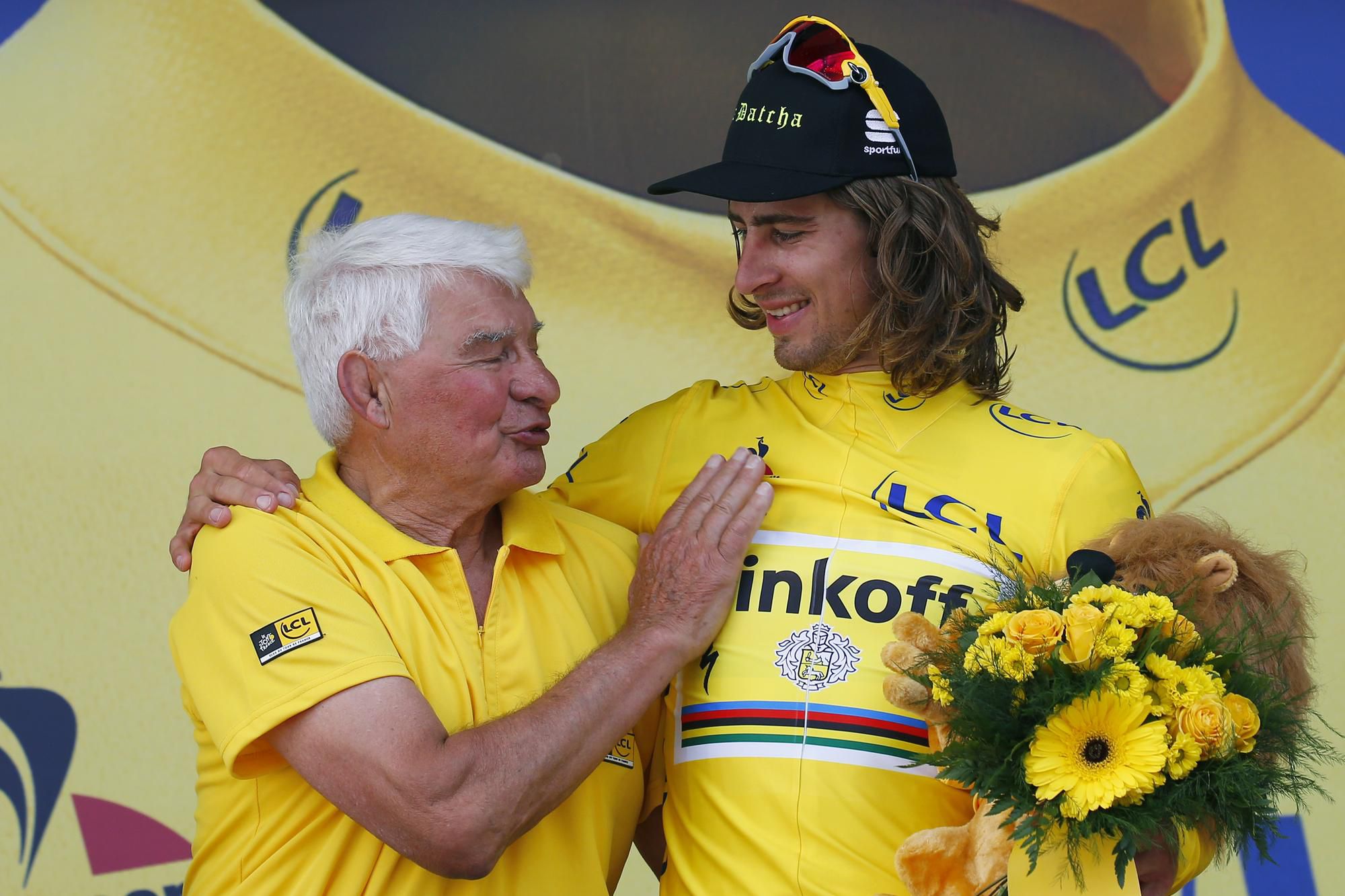 Raymond Poulidor a Peter Sagan