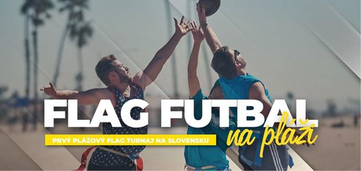 FLAG FUTBAL na pláži už túto sobotu! Prvý turnaj v plážovom flag futbale v strednej Európe sa bude hrať na bratislavskom Draždiaku