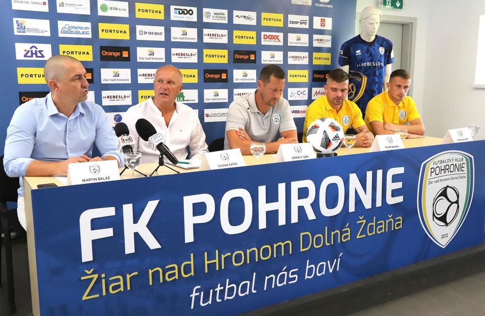 Tlačová konferencia FK Pohronie
