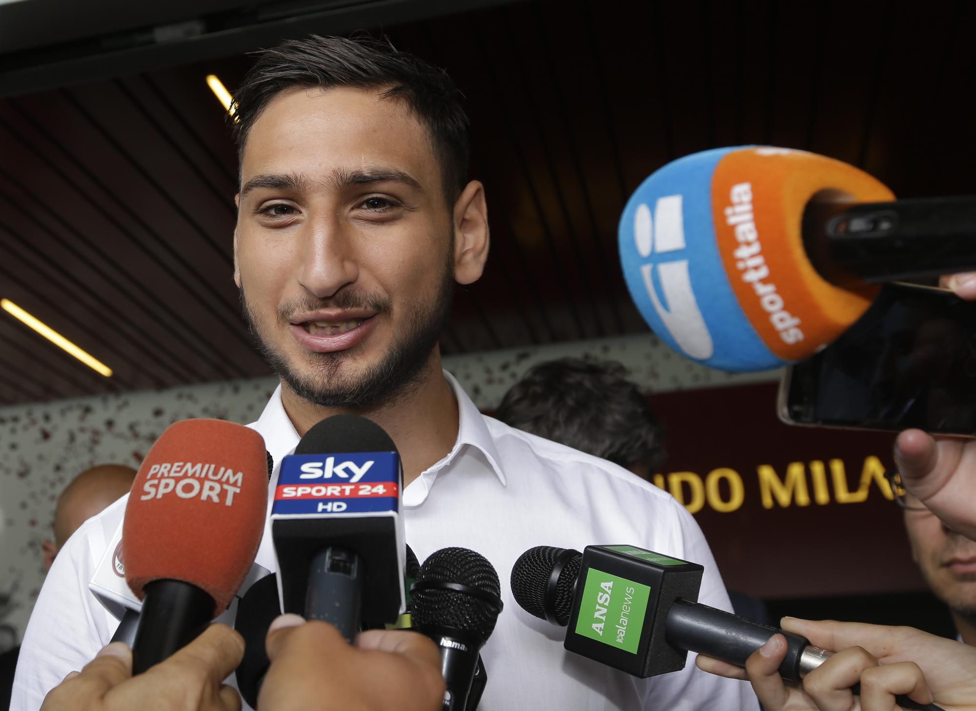 Brankár Talianska Gianluigi Donnarumma.