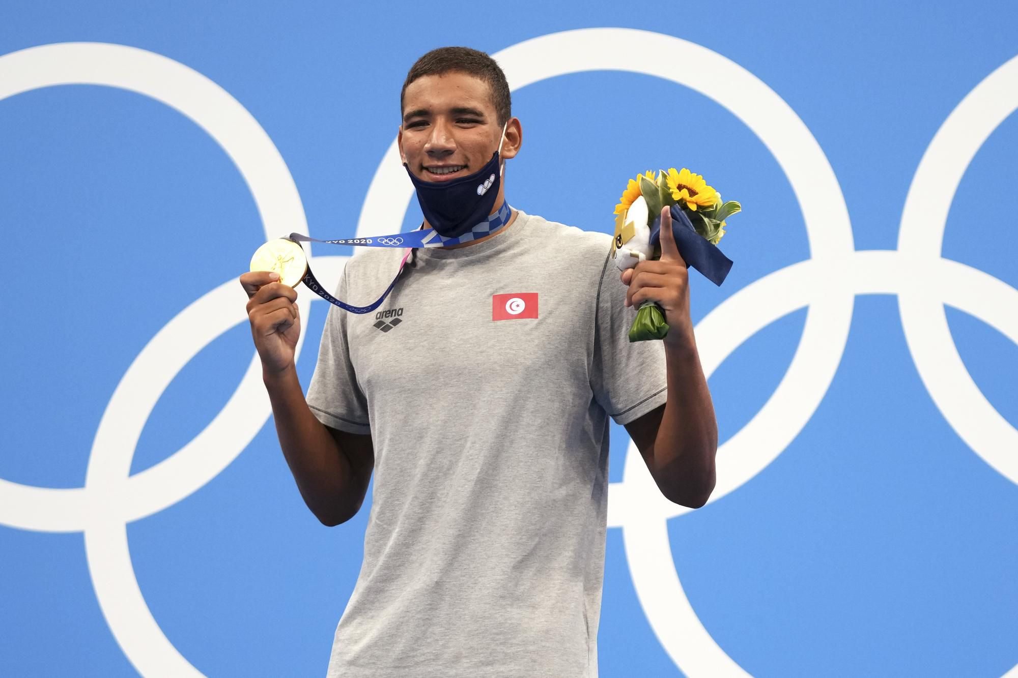 Tuniský plavec Ahmed Hafnaoui získal zlatú medailu