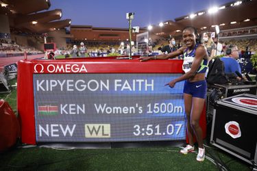 Diamantová liga: Faith Kipyegonová v Monaku zabehla štvrtý najlepší čas histórie na 1500 m