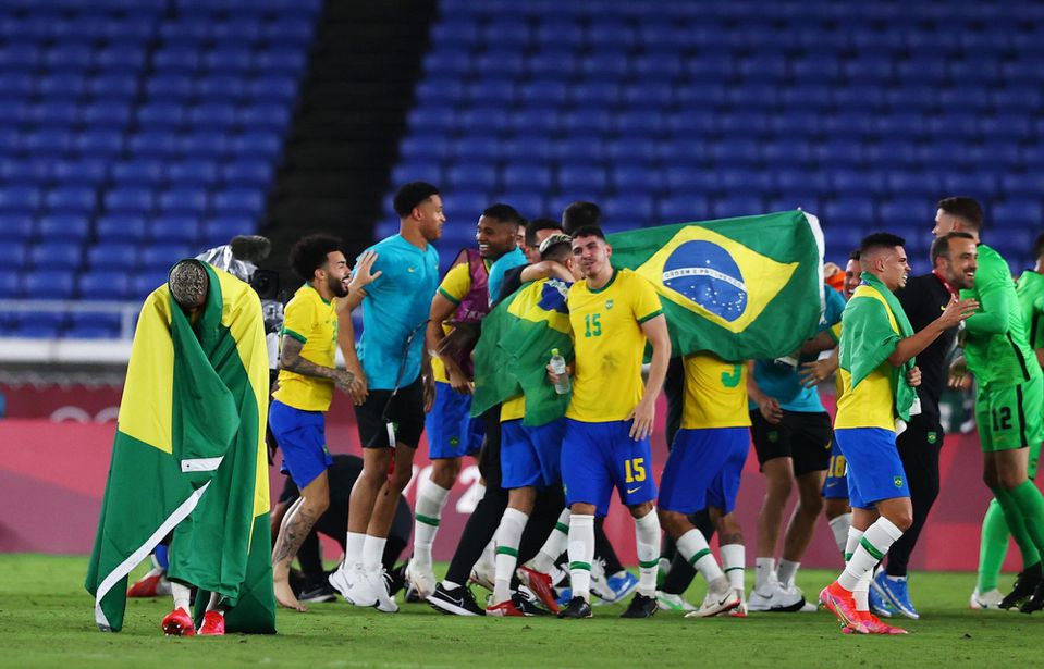 Brazília vyhrala na LOH v Tokiu zlato v mužskom futbale