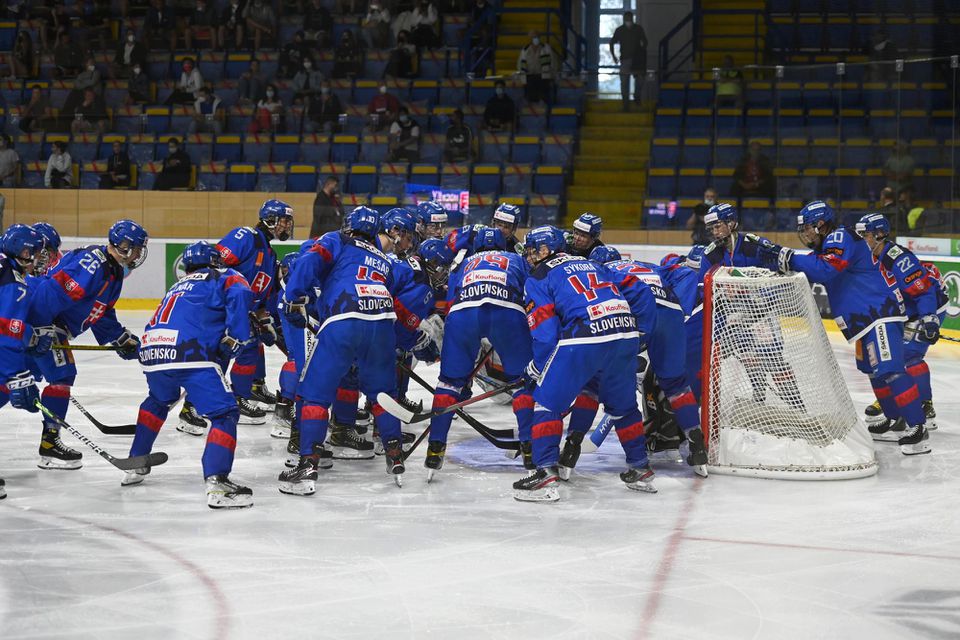 Hokejisti Slovenska na Hlinka Gretzky Cupe.
