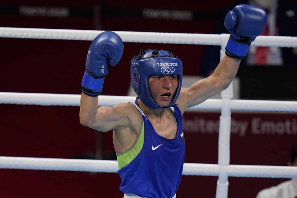 Bulharská boxerka Stojka Željazkovová Krastevová