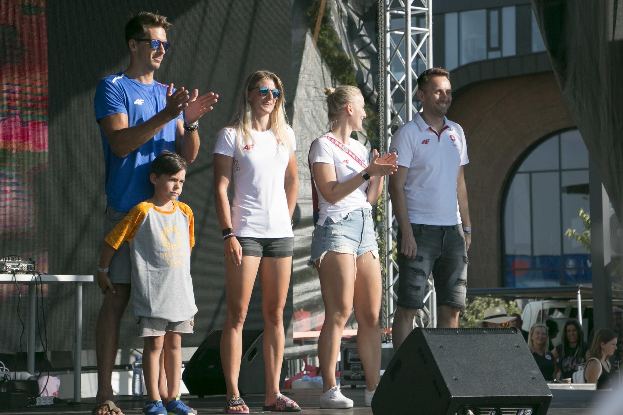 Strieborného Grigara a ďalších olympionikov privítali tisíce ľudí: Olympijský festival priniesol Tokio na Slovensko