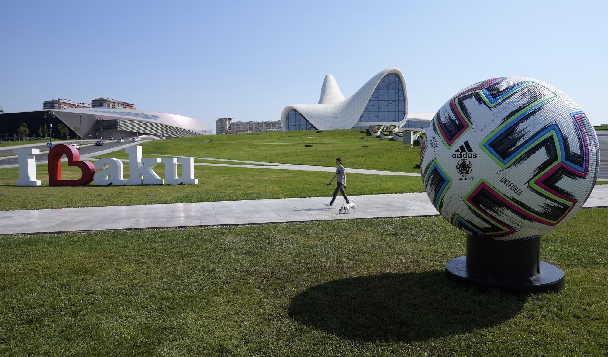 Baku, Azerbajdžan - jedno z dejísk EURO 2020