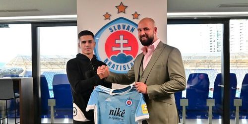 Slovan Bratislava potvrdil príchod slovenského mládežníckeho reprezentanta