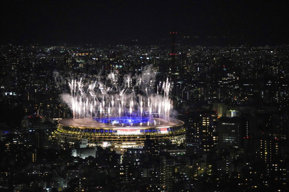 Záverečný ceremoniál hier Tokio 2021