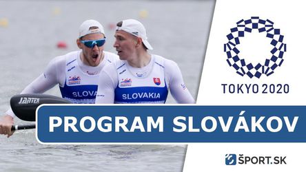 Tokio 2020: Program Slovákov - letná olympiáda - streda (4. august)