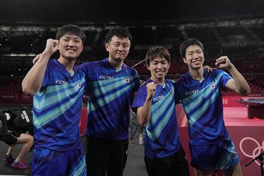 Tokio 2020: Bronz v tímovej súťaži získali stolní tenisti Japonska