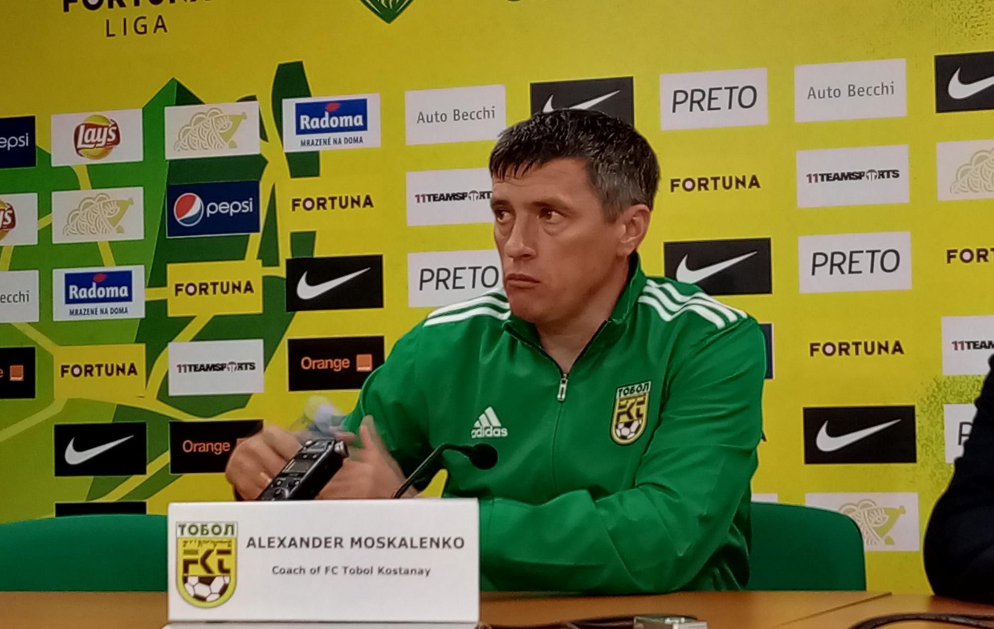 Aleksandr Moskalenko, tréner FC Tobolu Kostanaj