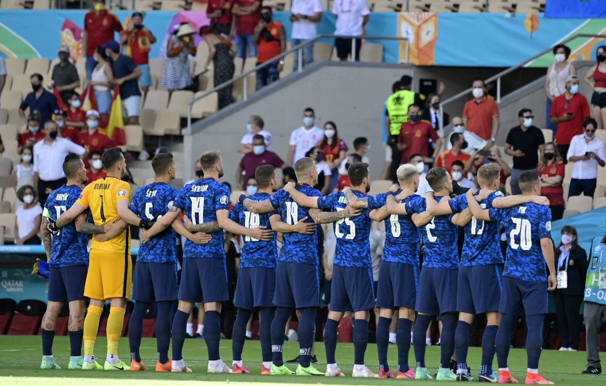 EURO 2020, Slovensko pred zápasom so Španielskom