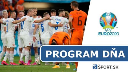 EURO 2020: Program dňa - sobota 3. júla (štvrťfinále)