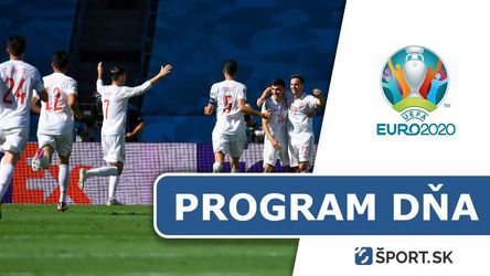 EURO 2020: Program dňa - pondelok 28. júna (osemfinále)
