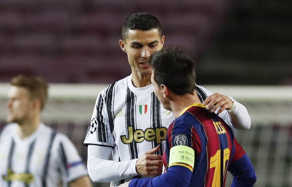 Cristiano Ronaldo (Juventus) a Lionel Messi (FC Barcelona)