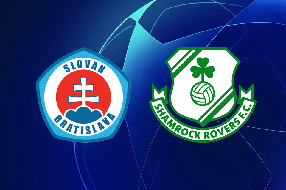 ONLINE: Slovan Bratislava - Shamrock Rovers (Liga majstrov)