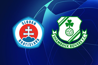 Slovan Bratislava - Shamrock Rovers (Liga majstrov)