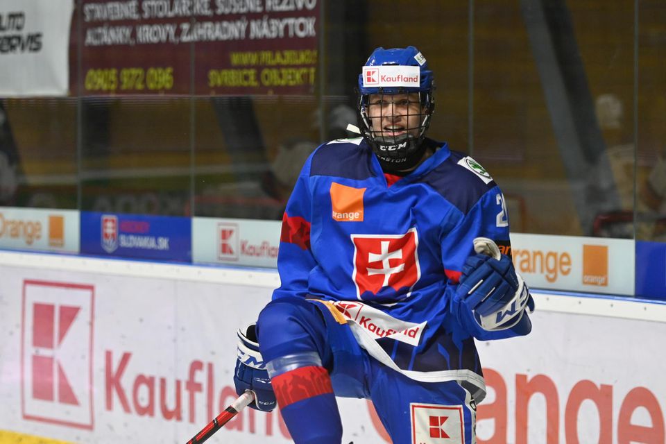 hráč Slovenska U18 Peter Repčík