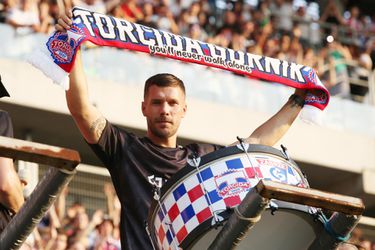 Lukas Podolski sa vzdal množstva peňazí, aby si mohol splniť svoj sen