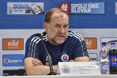 Slovan vysvetlil, prečo tréner Vladimír Weiss nebol na zápase