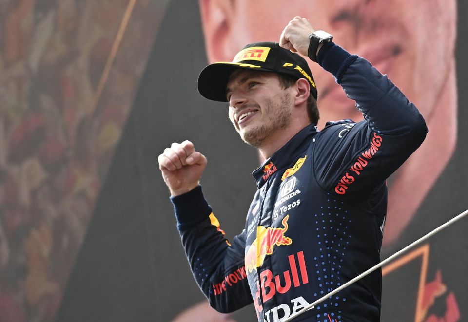 Max Verstappen po výhre na Veľkej cene Rakúska - F1