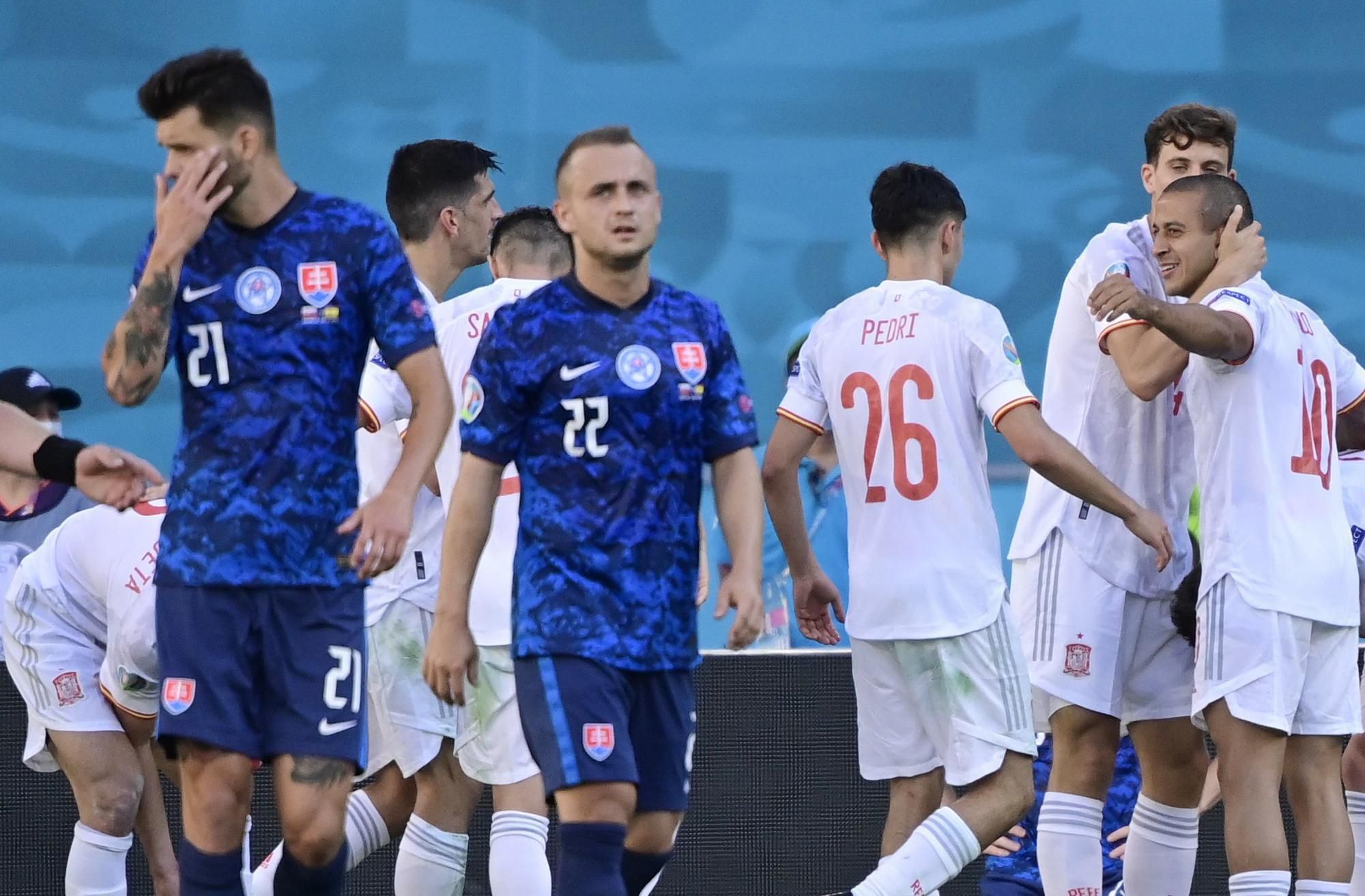 EURO 2020, Slovensko - Španielsko, MIchal Ďuriš a Stanislav Lobotka