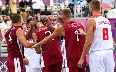 Tokio 2020: Lotyšsko si v 3x3 basketbale poradilo s Poliakmi. Srbsko zdolalo Čínu