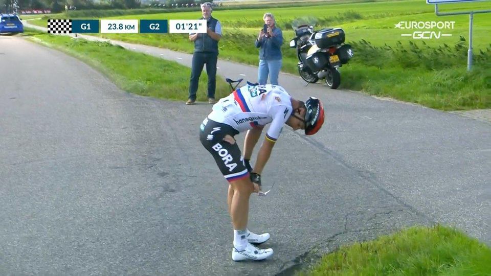 Peter Sagan spadol v 1. etape Okolo Beneluxu