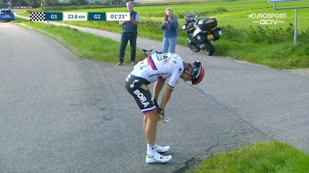 Neuveriteľná smola. Peter Sagan spadol v 1. etape Okolo Beneluxu
