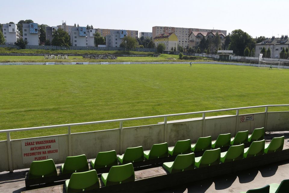Výstavba Futbal Tatran Arény v Prešove.