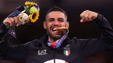Tokio 2020: Talian Luigi Busa zdolal vo finále kumite do 75 kg Rafaela Aghajeva z Azerbajdžanu