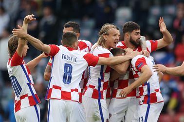 EURO 2020: Chorvátsko ukončilo účinkovanie v skupine triumfom nad Škótskom a je v osemfinále