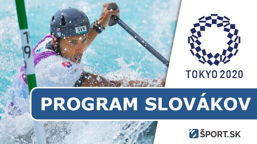 Tokio 2020: Program Slovákov - letná olympiáda - môžeme získať prvú medailu - pondelok (26. júl)
