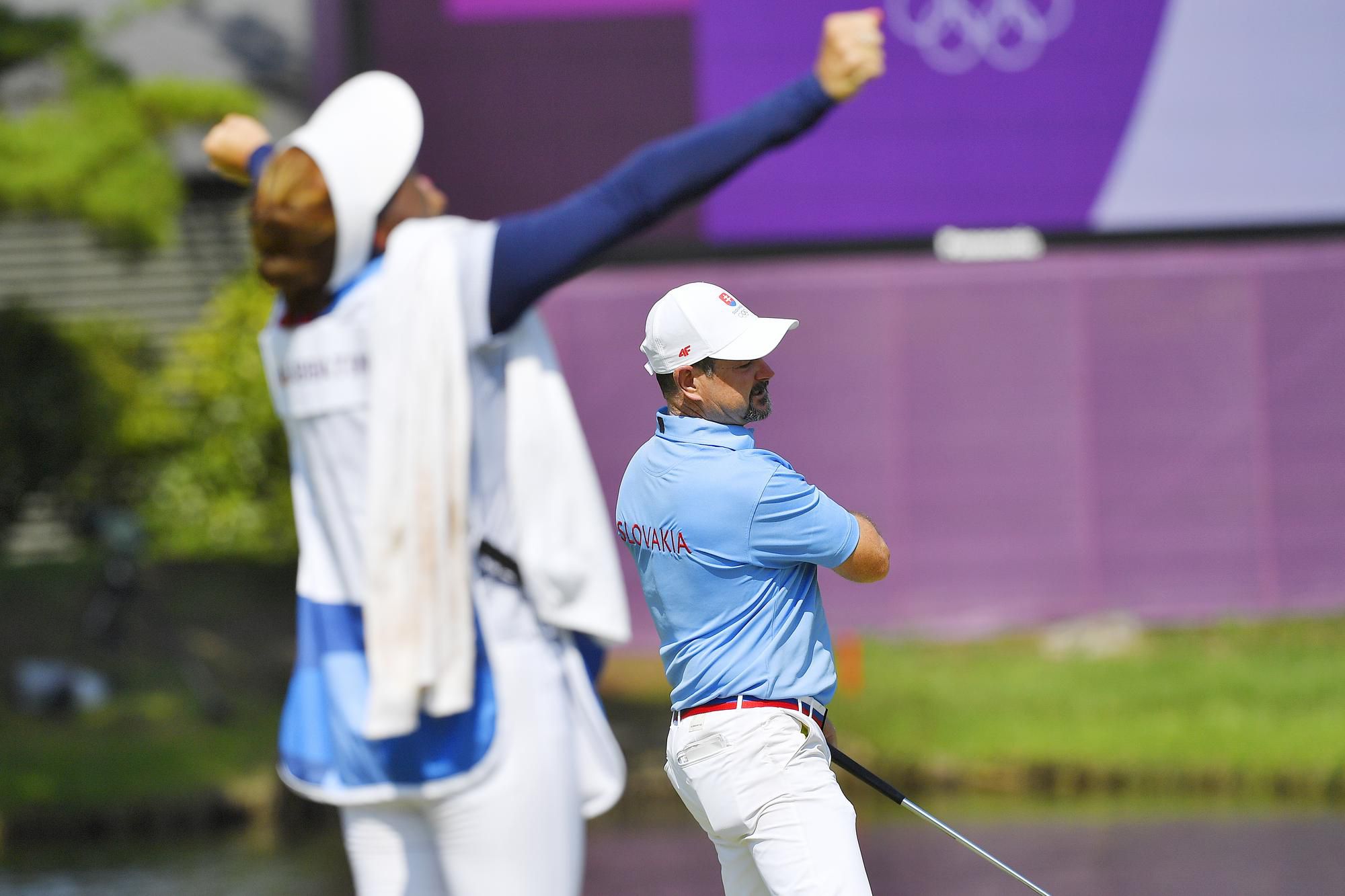Rory Sabbatini v záverečnom kole golfového turnaja OH Tokio 2020